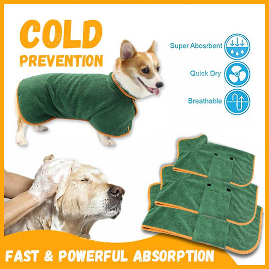 PetCare Quick Absorb - Fast Dry Comfort Bathrobe
