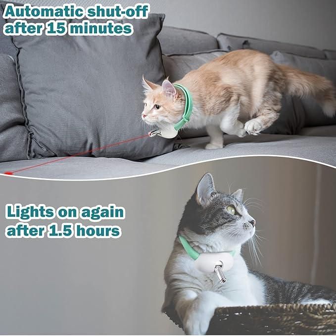 Pet Laser Collar Toy - Hands‑Free Playtime