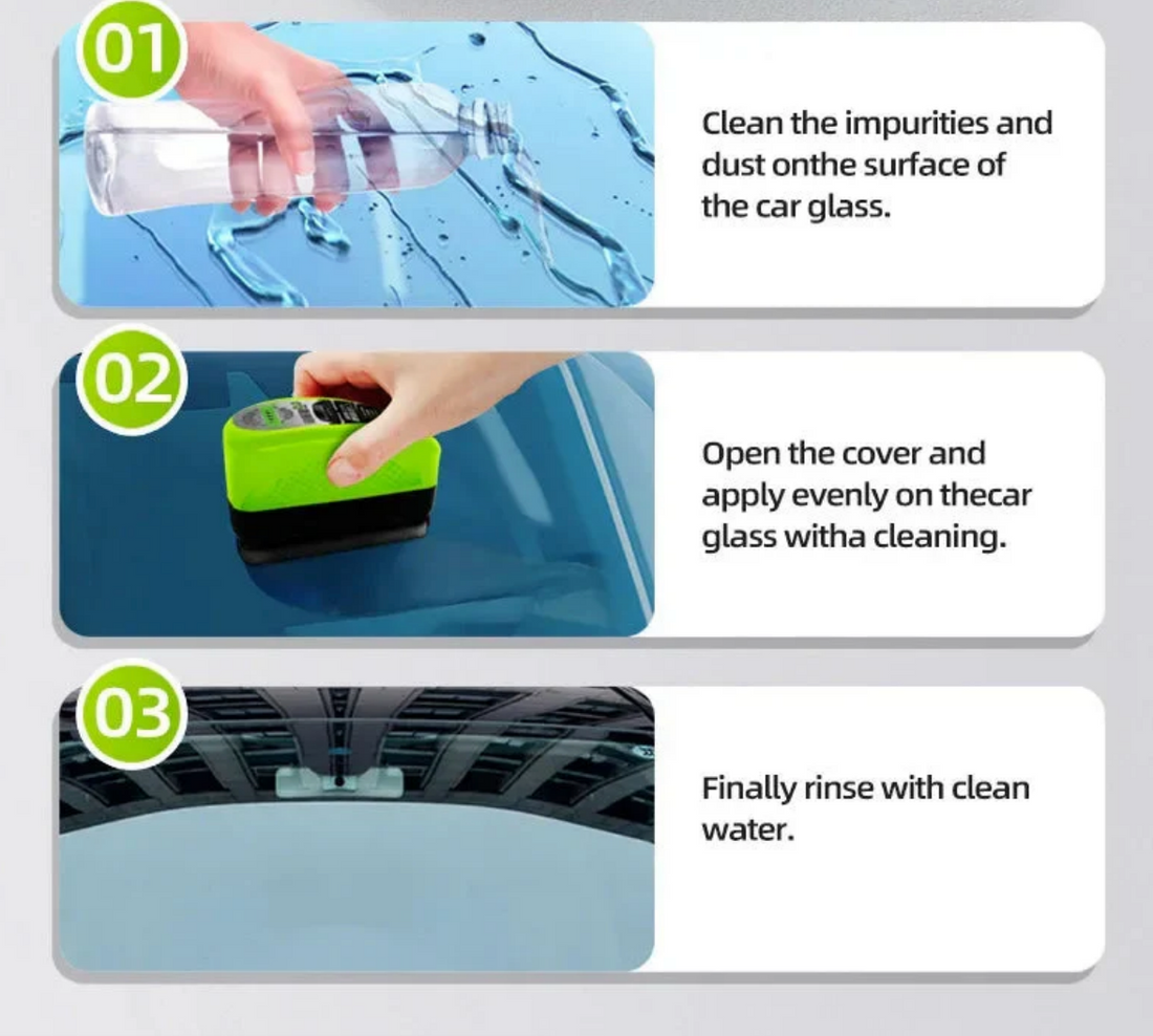 RainGuard™ Instant Clear - Anti-Fog Glass Brush