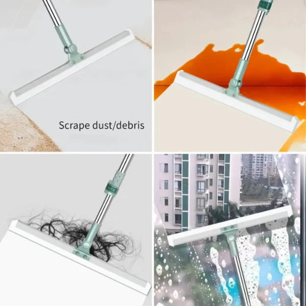 🧼 CleanFlex – Multipurpose Wiper | Smart Silicone Blade | 180° Swivel Head | Built for Every Surface