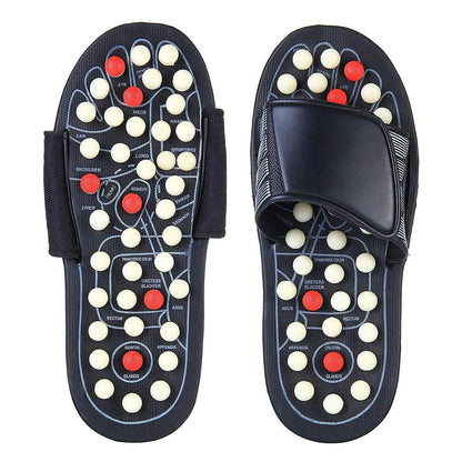 Magnetic Acupressure Slippers for Foot Massage & Pain Relief