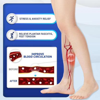 Magnetic Acupressure Slippers for Foot Massage & Pain Relief