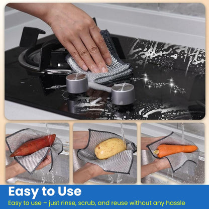 ScrubMaster™ Wire Cleaning Rag