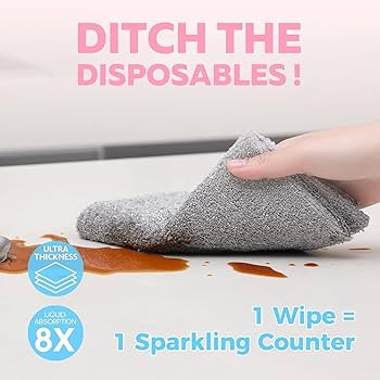 Pragmatic™ Reusable Microfiber Cleaning Roll