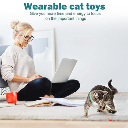 Pet Laser Collar Toy - Hands‑Free Playtime