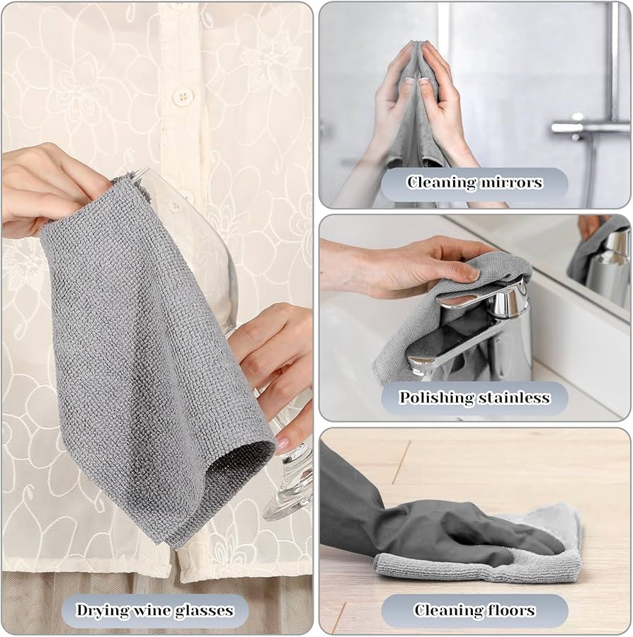 Pragmatic™ Reusable Microfiber Cleaning Roll