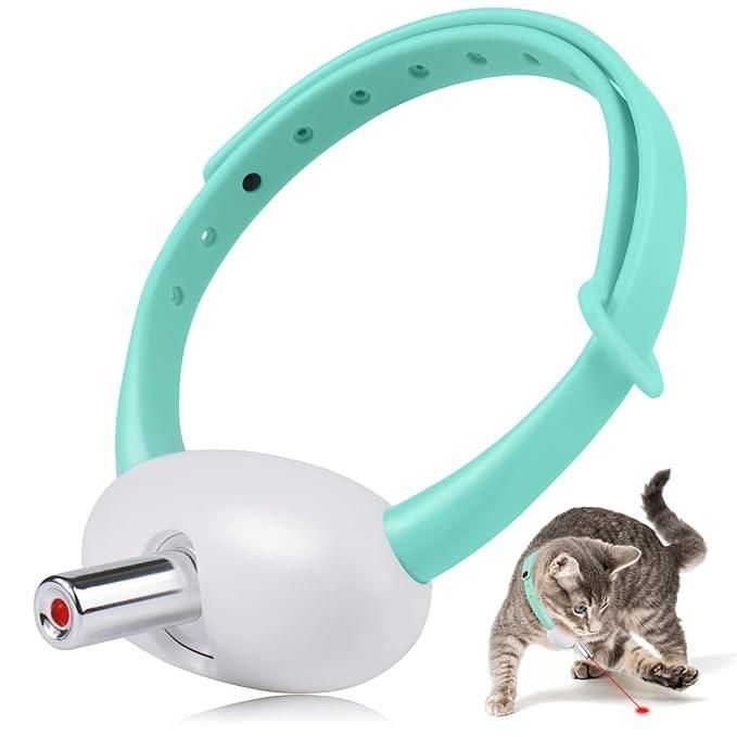 Pet Laser Collar Toy - Hands‑Free Playtime