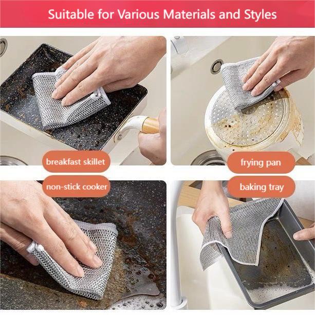 ScrubMaster™ Wire Cleaning Rag