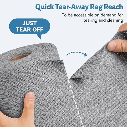 Pragmatic™ Reusable Microfiber Cleaning Roll