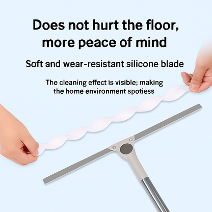 🧼 CleanFlex – Multipurpose Wiper | Smart Silicone Blade | 180° Swivel Head | Built for Every Surface