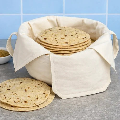 Double Layer Cotton Roti Cloth Wrap